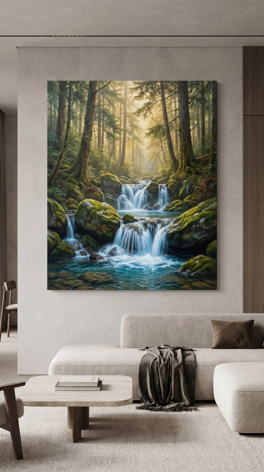 Enchanted Forest Waterfall