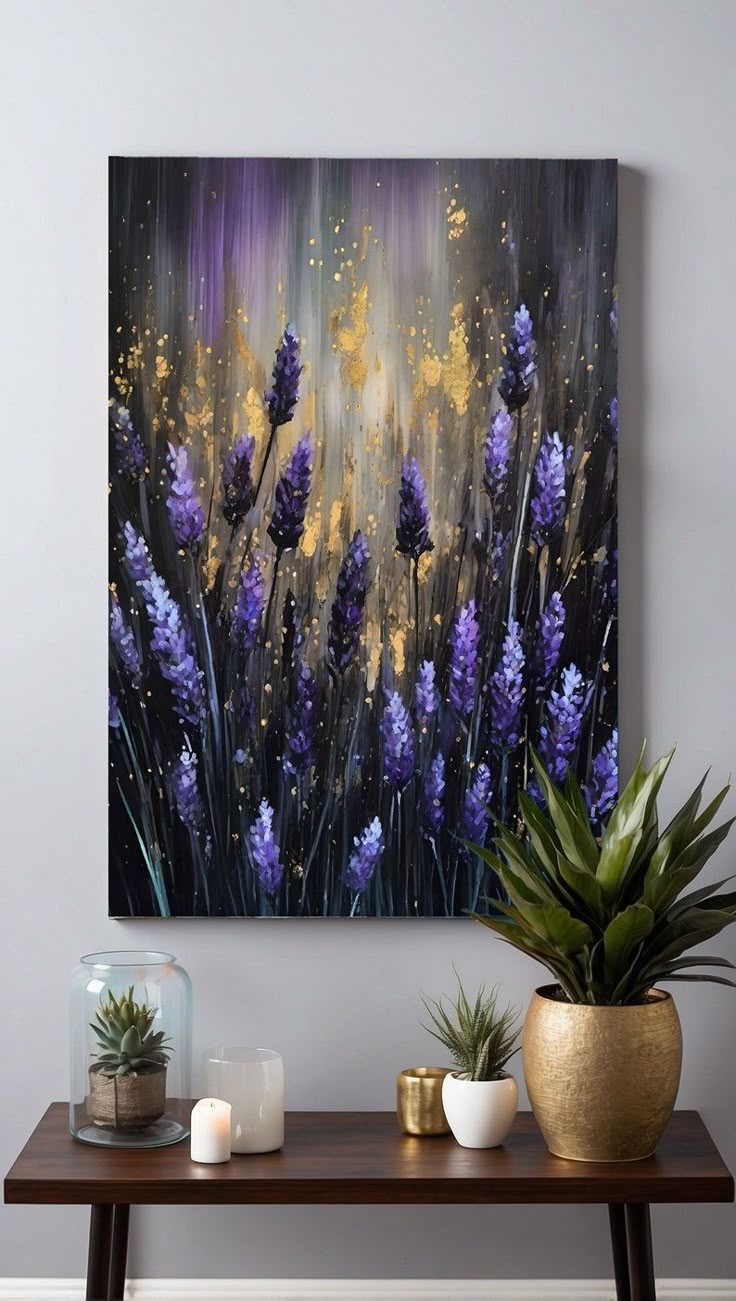 Gilded Twilight Bloom