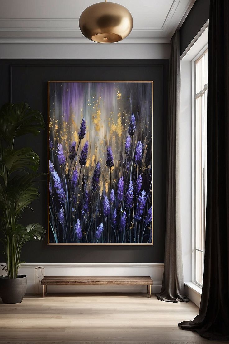 Gilded Twilight Bloom